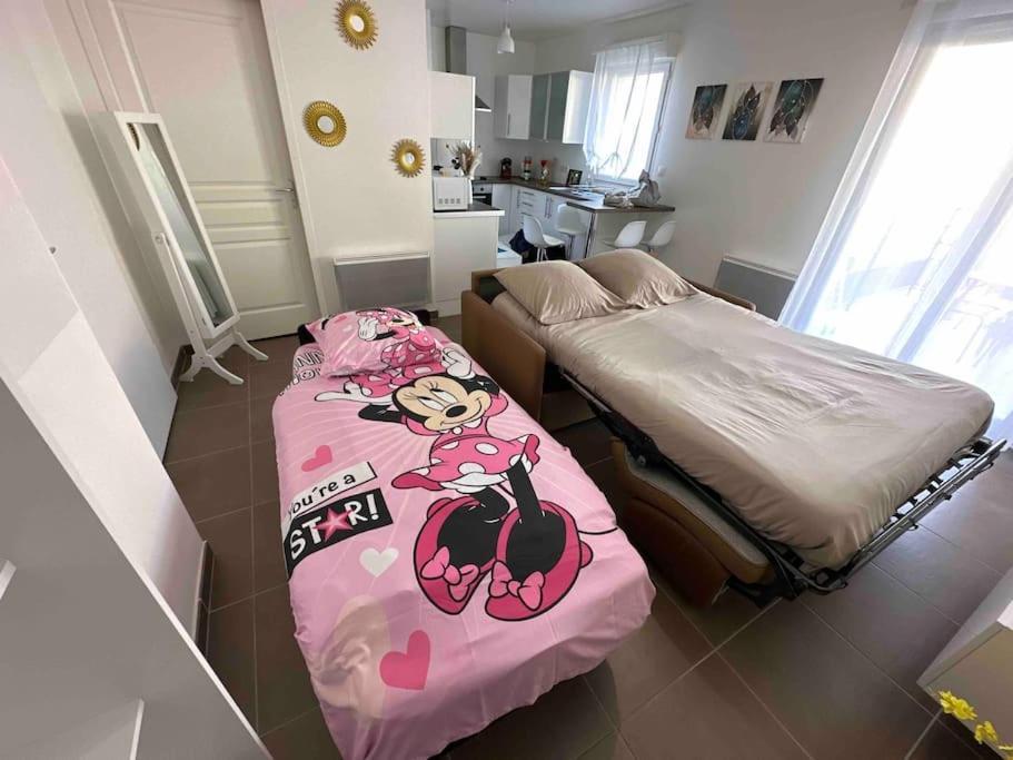 Proche Disney et Paris - Studio terrasse et parking privé Montévrain Buitenkant foto